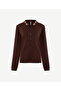 Regular Shirt Collar Long Sleeve Cardigan - 5