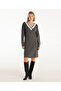 V-Neck Knitwear Dress