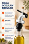 Oil Pot Spout 3-Piece Leak-Proof Lid Bottle Spout Stopper Silicone Vinegar Oil Pouring Spout Kitchen Accessory - 7