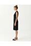 Tight Crew Neck Sleeveless Dress - 3