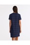 Tight Crew Neck Short Sleeve Dress - 5