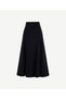 Flounced Midi Skirt - 5