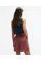 Relaxed Cut Flowy Bermuda - 4