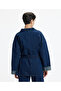 Non Denim Top Coat with Belt Detail - 6