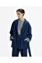 Non Denim Top Coat with Belt Detail - 2
