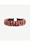 Tweed Crown with Chain Detail