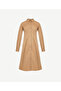 Long Sleeve Shirt Dress with Cuff Detail - 6