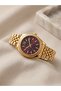 Assen Minimal Classic Model Claret Red Dial Women's Wristwatch - 3
