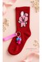 Cooky Bts Emoji Colorful Design Socks and Keychain Set - 3