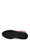 Women's Tan Floater Zippered Rubber Sole Genuine Leather Boots - 6