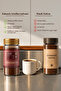 Cocoa Chicory Coffee Prebiotic-High Fiber |   Herbal 80% Chicory 20% Cocoa Coffee 100g Glass Jar - 6