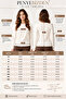 Women's Elegant Slim-Fit Viscose T-Shirt-Cream - 3