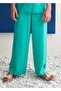 Girl's Top and Pants Jacket Set Green - 3