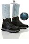 Men's Lace-Up Comfortable Comfortable Sole Boots Shoes Buck4280 Boromir Hi Black - 2