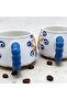 Relief Pattern 15 Different Models 2-Piece Mug, Hand-Crafted, 2D 360 Degree Patterned - 4