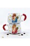 Relief Pattern 15 Different Models 2-Piece Mug, Hand-Crafted, 2D 360 Degree Patterned - 3