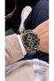 Men's Wristwatch with Internal Functions Active 30 Mt Water Resistant Steel Strap Efr.13299.M3