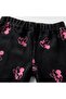 Girl's Corded Fabric Velvet 100% Cotton Patterned 3-Piece Set Leggings Set - 5