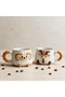 Relief Pattern 15 Different Models 2-Piece Mug, Hand-Crafted, 2D 360 Degree Patterned - 5