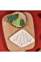 3 Pine Tree Sconces in One Mold, Triple Tree Silicone Mold K-121, Polyester Resin Epoxy Stone Powder Plaster Mold - 7