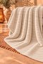 Jacquard Welsoft Single Blanket 150X220 cm Soft Texture - Patterned - Dowry Blanket - 4