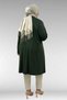 43008 Plus Size Combed Cotton Jacket - Khaki - 5