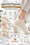 Original Unisex 3-Pair Comfort Model Premium Cotton Sweat-Absorbent & Breathable Seamless Non-Pressing Shoes Non-Bumping 4-Season Comfort All Day Long Ankle-Length Sports Shoes Sneaker Booties Socks - 4