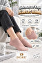 Original Unisex 3-Pair Comfort Model Premium Cotton Sweat-Absorbent & Breathable Seamless Non-Pressing Shoes Non-Bumping 4-Season Comfort All Day Long Ankle-Length Sports Shoes Sneaker Booties Socks - 6