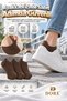 Original Unisex 3-Pair Comfort Model Premium Cotton Sweat-Absorbent & Breathable Seamless Non-Pressing Shoes Non-Bumping 4-Season Comfort All Day Long Ankle-Length Sports Shoes Sneaker Booties Socks - 7