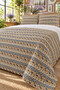Ethnic Pattern Double Printed Pique (200x220 Cm) Colorful - 7