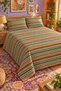 Ethnic Pattern Double Printed Pique (200x220 Cm) Brown - 4
