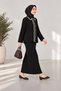 Women's Tricot Set with Ruffle Details and Skirt - 5