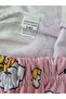 Girl's 100% cotton yellow tweety patterned seasonal pajama set - 6