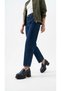 Plus-Plus052-Nvl04 Daily Women's Thick Light Heeled Platform Navy Blue Shoes - 2