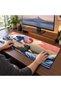 Gaming Mouse Pad with Japanese Wavy Design XXL Size 800 x 300 mm - 4
