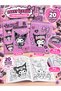 Kuromi Coloring Book 3+ Years Old A4 20 Different Full Page Illustrated Coloring Book - 5
