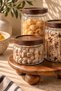 Mega Lily Philippine Acacia Glass Jar Set with Stand – 3-Piece - 2