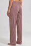 Egyptian Women's Viscose Straight Cut Bottom Pajamas Soil Beige - 3