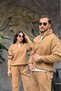 Men's 3 Thread Yarn Embroidered Sweatshirt with Stand Collar and Half Zipper Sun208