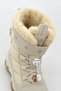 Girl's Beige Cat Figured Velcro Fur Non-Slip Thermal Snow Boots and Winter Boots - 2