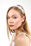 Stoned White Feather New Birth Maternity Bridal Wedding Engagement Crown - 6