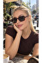 Fallon Brown-Smoked Sunglasses - 3