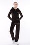 Ikmal Crowned Stone Soft Texture Velvet Wide Legs - 3