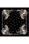 Sport Scarf - 8533-90 Black Gray - 2