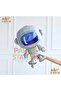 Space Astronaut Concept 5 Years Old Balloon Set Space Astronaut and Navy Blue Number Balloon Birthday Balloon Set - 2