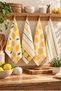 100% Cotton Printed Kitchen - Hand Towel 4Pcs Pk 40X60 Asorted - 2