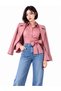 Tie-Up Shirt Trendy Buttoned Shirt