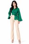 Tie-Up Shirt Trendy Buttoned Shirt