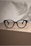 Taly Blue Light Protection Glasses Unisex Cateye Optical Compatible Can Change Glasses - 4