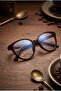 Taly Blue Light Protection Glasses Unisex Cateye Optical Compatible Can Change Glasses - 3